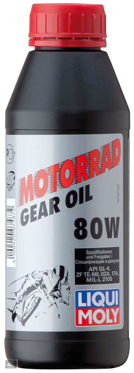 Минеральное трансмиссионное масло для мотоциклов Motorrad Gear Oil 80W Минеральное трансмиссионное масло для мотоциклов Motorrad Gear Oil 80W